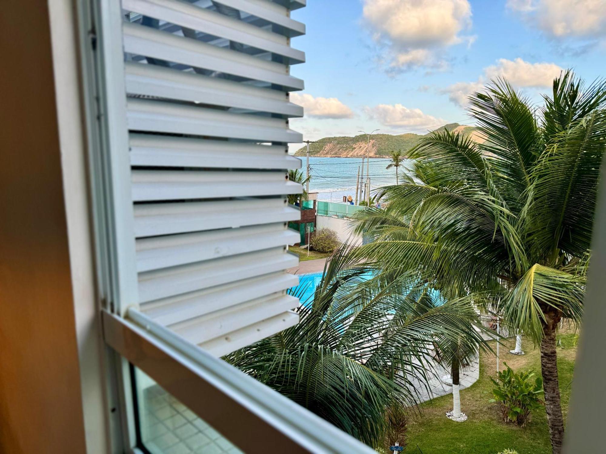 Edy Hospedagens Beira-Mar Flat 310 Com Vista Para O Morro Do Careca, Piscina E Localizacao Privilegiada ナタール エクステリア 写真