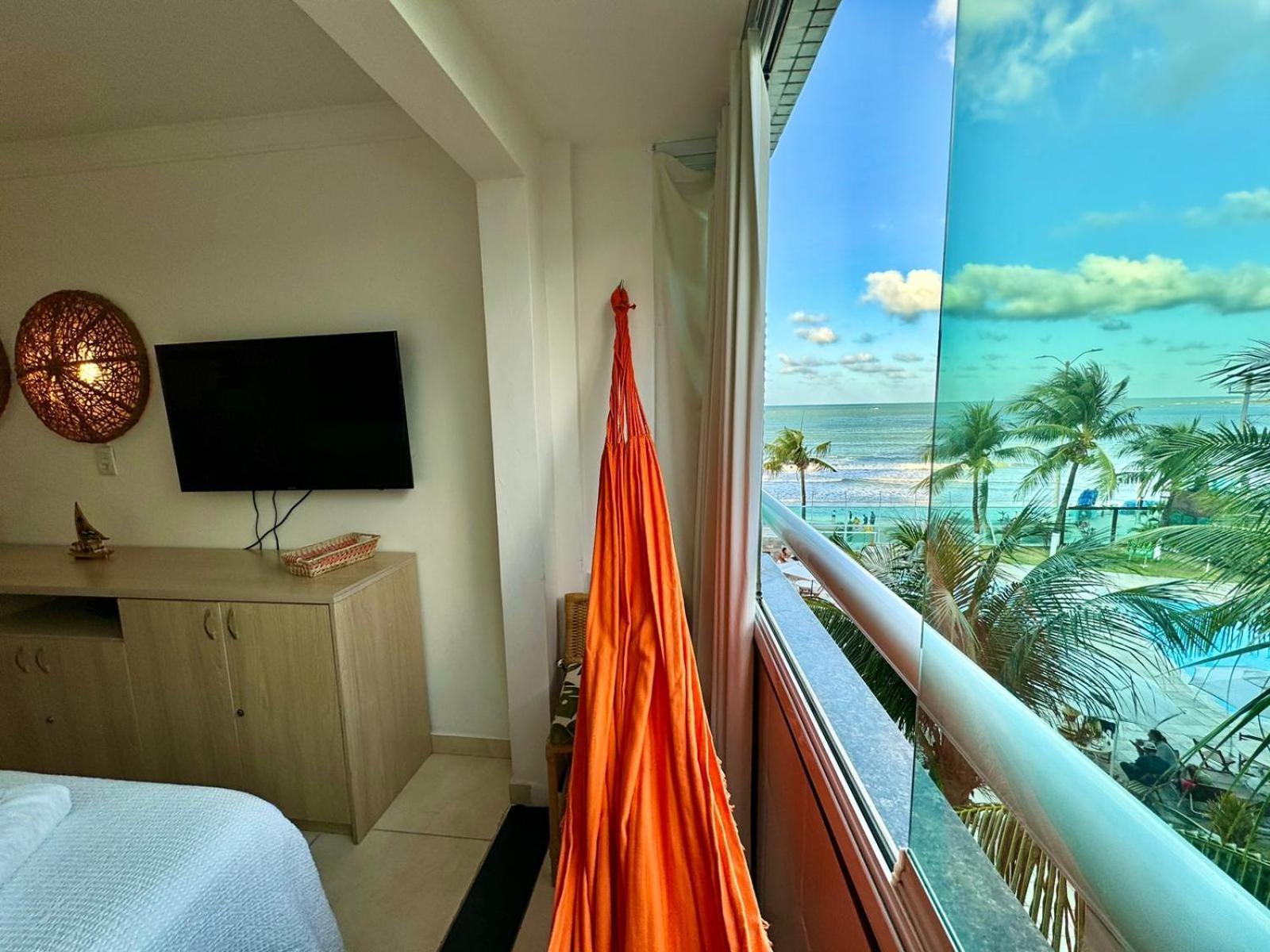 Edy Hospedagens Beira-Mar Flat 310 Com Vista Para O Morro Do Careca, Piscina E Localizacao Privilegiada ナタール エクステリア 写真