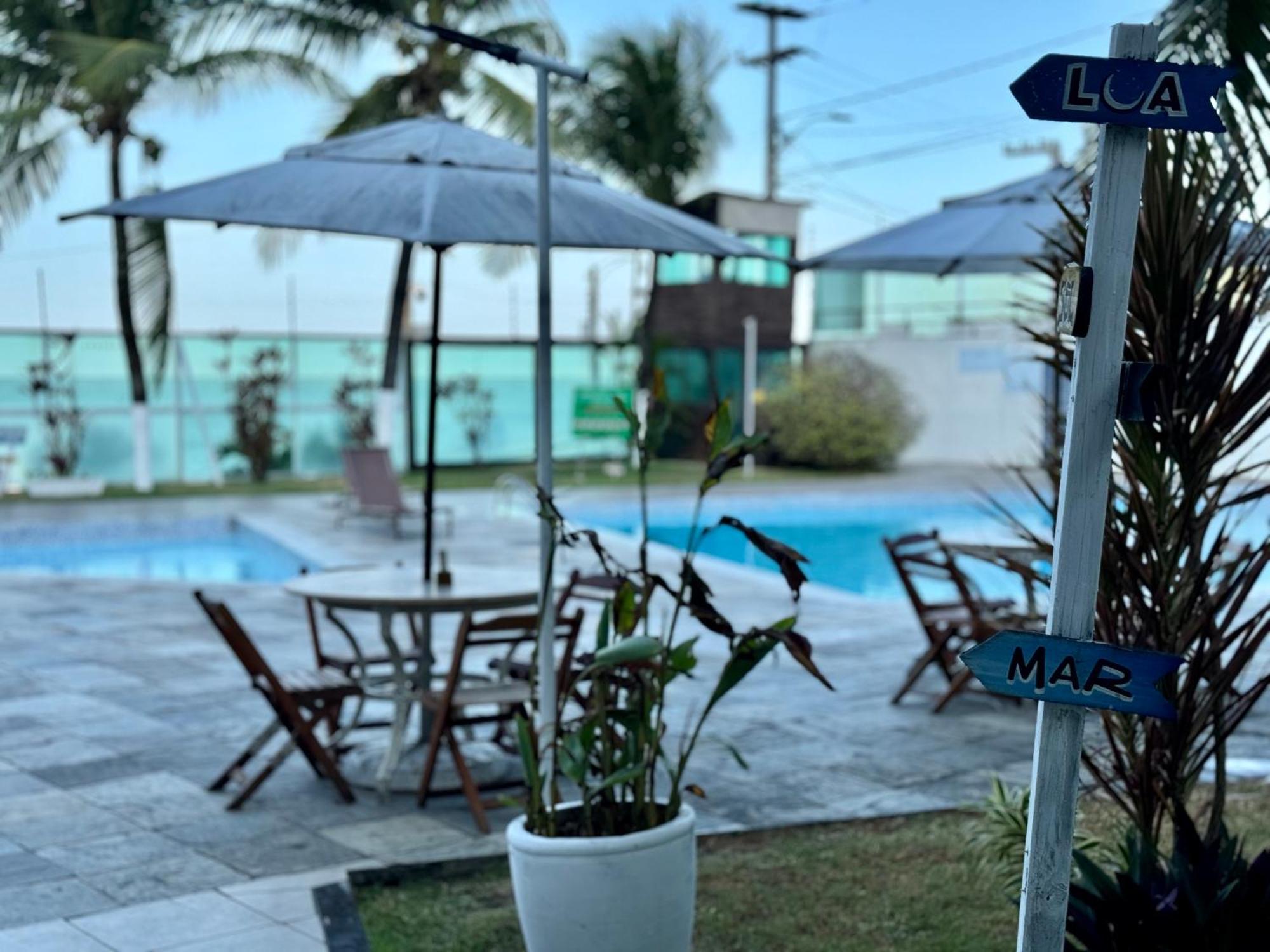 Edy Hospedagens Beira-Mar Flat 310 Com Vista Para O Morro Do Careca, Piscina E Localizacao Privilegiada ナタール エクステリア 写真
