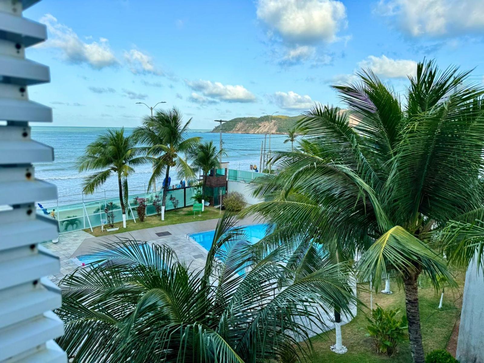Edy Hospedagens Beira-Mar Flat 310 Com Vista Para O Morro Do Careca, Piscina E Localizacao Privilegiada ナタール エクステリア 写真