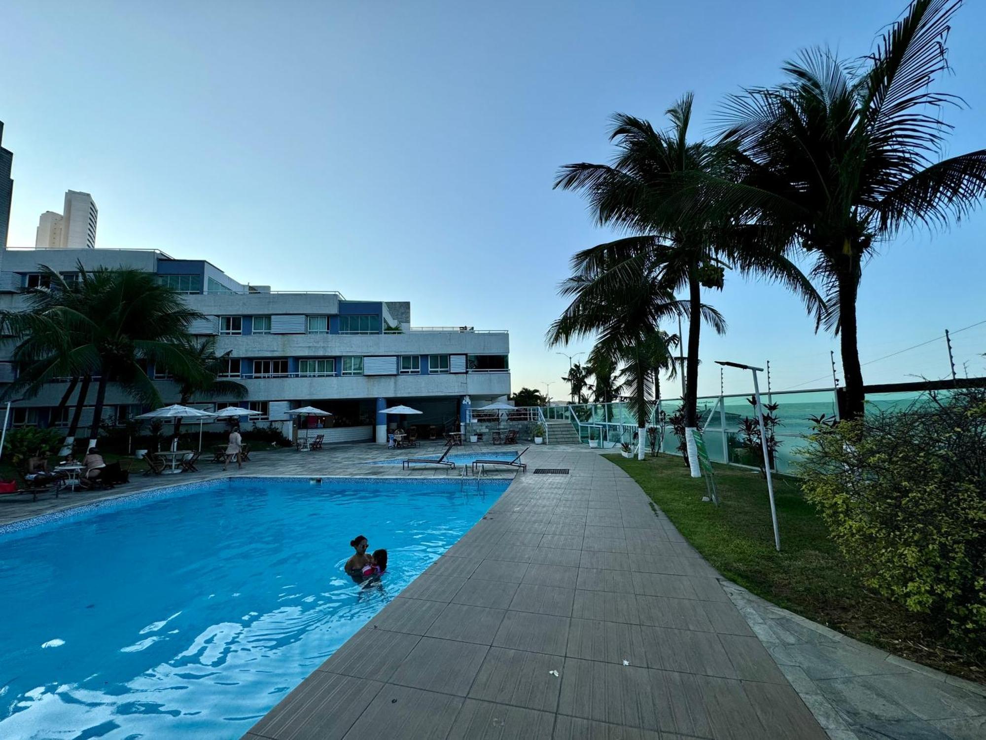 Edy Hospedagens Beira-Mar Flat 310 Com Vista Para O Morro Do Careca, Piscina E Localizacao Privilegiada ナタール エクステリア 写真